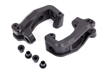 Caster Blocks (C-Hubs) Left & Right/ Kingpin Bushings (4) (Fits Sledge®) 