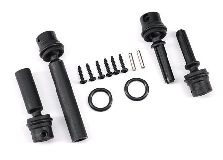Center Driveshafts, Assembled (Front & Rear)